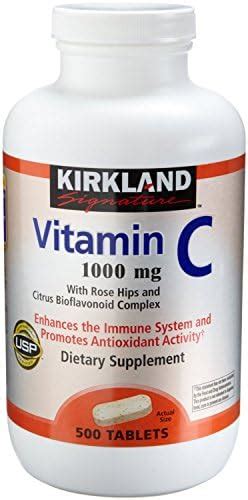 Amazon Kirkland Signature Vitamin C Mg With Rose Hips