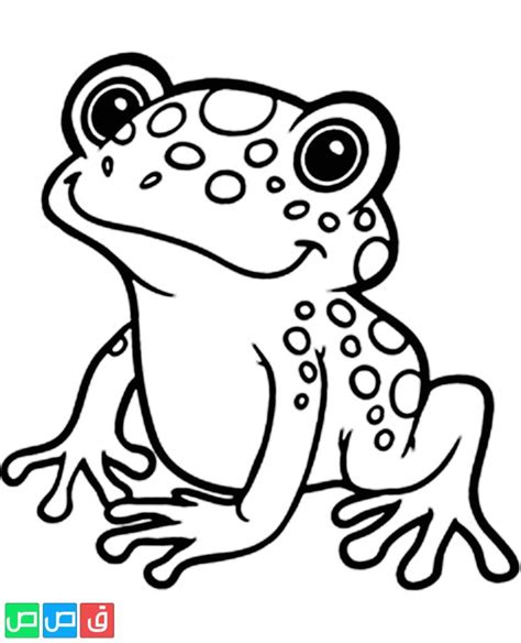 رسومات تلوين للاطفال | Animal coloring pages, Coloring pages, Frog coloring pages