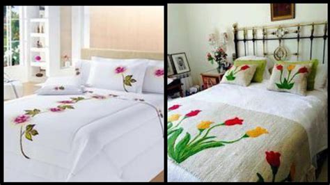 Top Collection Of Embroidered Bedsheets Designs Classy Hand