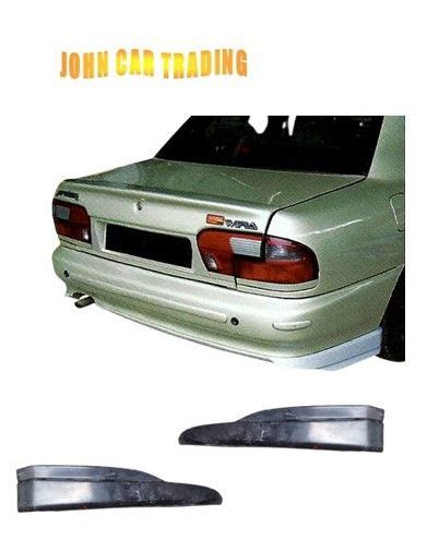 Proton Wira Aeroback EVO3 E3 EVO 3 Fibre Rear Skirt BodyKit Skirt