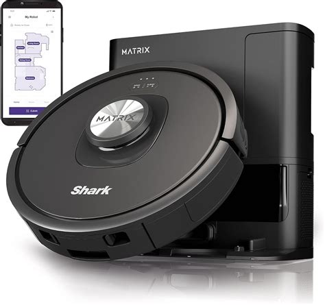 Shark RV2310AE Matrix Self-Emptying Robot Vacuum with Bagless, 45-Day ...