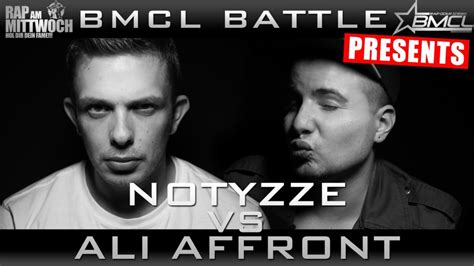 Rap Am Mittwoch Notyzze Vs Ali Affront Lyrics Genius Lyrics