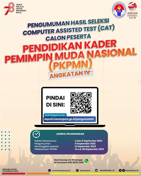 Pengumuman Hasil Seleksi Tes Cat Computer Assisted Test Calon Peserta Pendidikan Kader