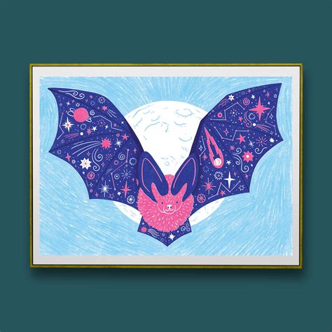 'Bat' Giclée Fine Art Print - Megan Dobbyn — Beam Works