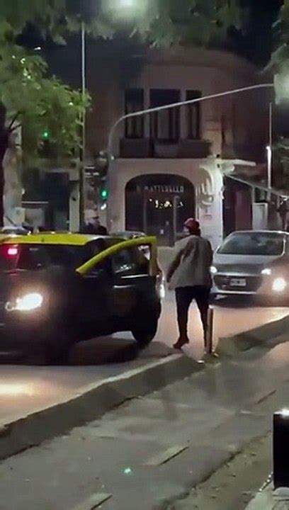 P Nico Y Locura En Palermo La Brutal Pelea Entre Dos Taxistas Que