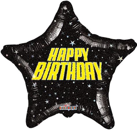 Bal O Foil Estrela Galaxy Happy Birthday Partimpim Pt