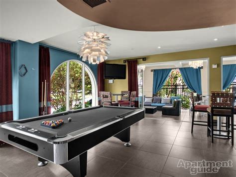 Play A Game Of Pool In This Luxe Apartment Clubhouse Community