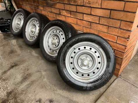 Ford Falcon 16 Inch Steel Rims With Light Commercial Tyres Delivery