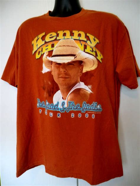 Kenny Chesney The Road And The Radio Tour 2006 T Shirt Size Xl