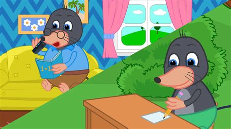 Benny Mole And Friends Home Schooling Cartoon For Kids Youtube