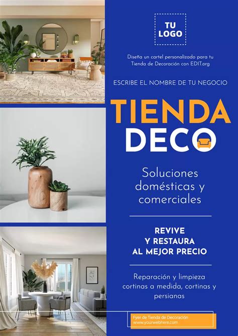 Crea banners para Tiendas de Decoración gratis