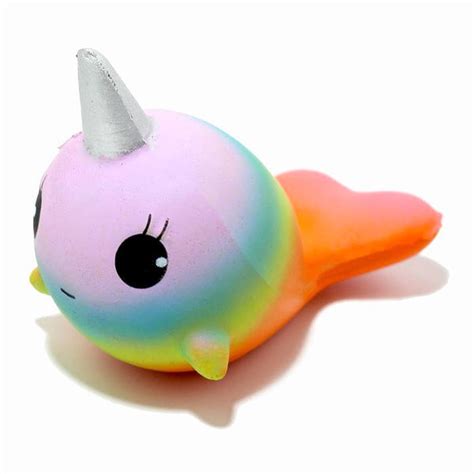 Slow Rise Rainbow Narwhal Squishy Squishyshopca