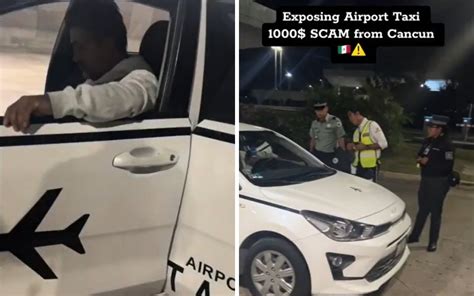 Canc N Turista Denuncia A Taxista Del Aeropuerto Por Cobrarle Mil