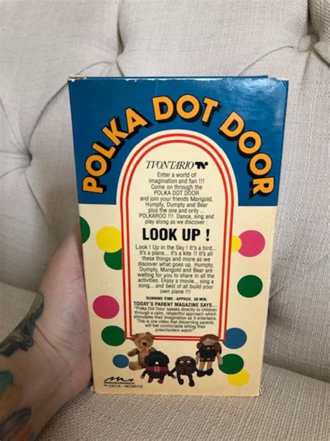 Vintage Polka Dot Door VHS Tape Polkaroo | Etsy