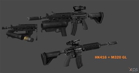 Hk416m320 Gl For Xps By Jebirun On Deviantart
