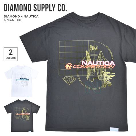 DIAMOND SUPPLY Co ダイヤモンド サプライ NAUTICA ノーティカ SPECS TEE 半袖 カットソー トップス