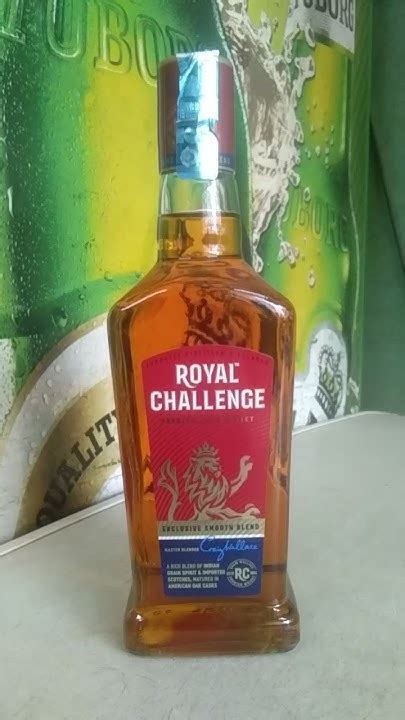 Royal Challenge Whisky 375ml Price 400alcohol 428west Bangal