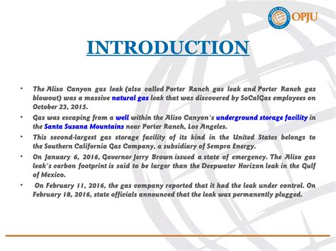 Natural gas leak management | PPT