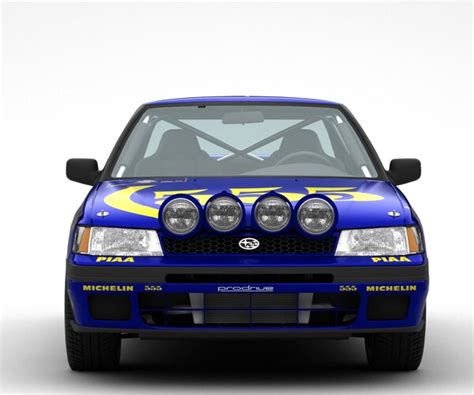 ArtStation - Subaru Legacy RS Rally 1990 | Game Assets