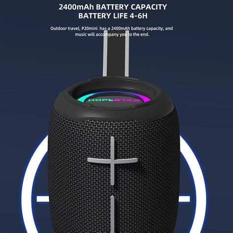 HOPESTAR P20 mini Waterproof Wireless Bluetooth Speaker (Blue ...