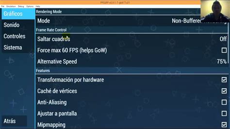 Descargar Instalar Configurar Ppsspp Gold Emulador De Psp Pc Full