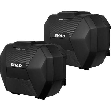 Shad Sh38x Expandable Motorcycle Side Cases Carbon Cover 3p 4p