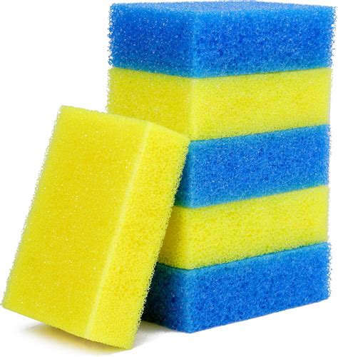 Decohs 6 Pcs Bug Scrubber Sponge Reusable Car Tar Remover