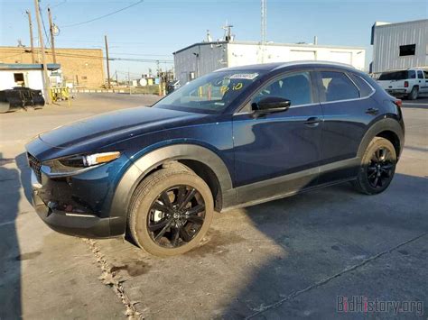 Report 3mvdmbay5nm446752 Mazda Cx30 2022 Blue Gas Price And Damage
