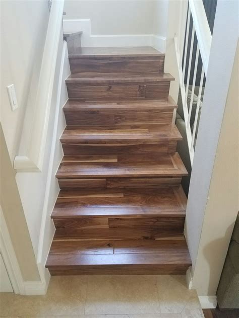 Acacia Hardwood Stairs Pallet Floors Wood Floors Acacia Flooring