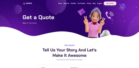 Anime Anime Cartoon Studio Html Template