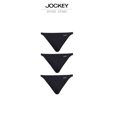 JOCKEY UNDERWEAR กางเกงในชาย ELANCE BIKINI X3 รน KU 6088N BIKINI Shopee Thailand