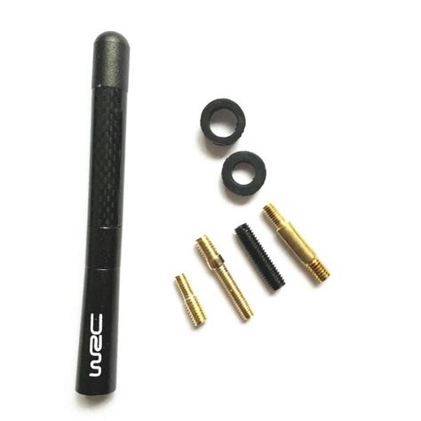 Wrc Carbon Fiber Short Antenna Radio Antenna Fit For Ford Focus Kuga