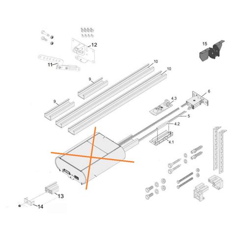 Rail De Roulement De Motorisation Magic Et Magic Pour Portes