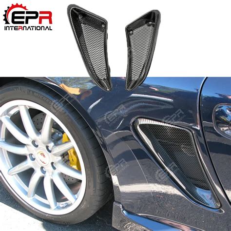 For Porsche 2006 2012 Caymans 987 Boxster S EP Style Carbon Fiber Side