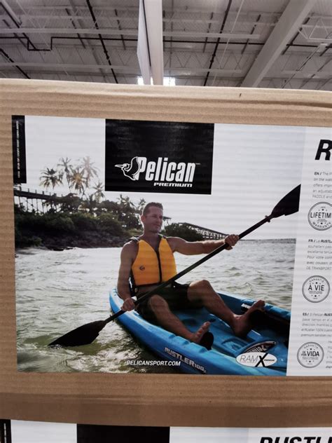 Pelican Mission 100X Sit In Kayak With Paddle CostcoChaser