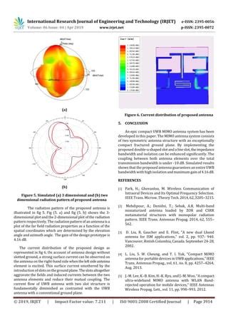 IRJET Isolation Enhancement Of Miniaturized Mimo Antenna With Slotted