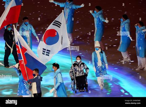 South Korea Delegation (KOR), MARCH 13, 2022 : Beijing 2022 Paralympic ...