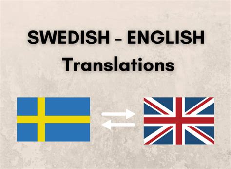 Translate Swedish To English And English To Swedish By Newcreativemind