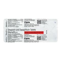 Buy SITACIP D 50 5 Tablet 10 S Online At Upto 25 OFF Netmeds