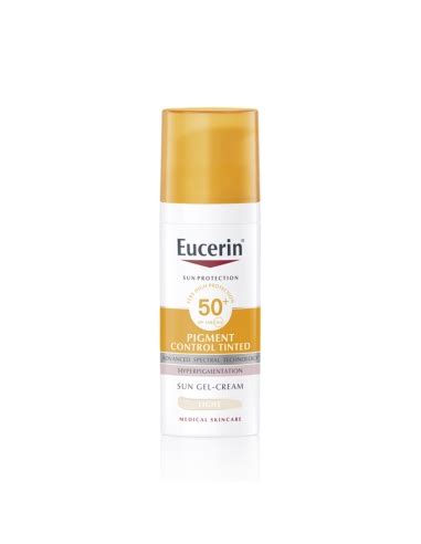 Eucerin Sun Pigment Control Tinted Gel Creme Claro Spf Ml