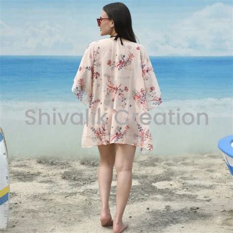 Printed Kimono Bikini Cover Up Free Size At Rs Piece In Surat Id