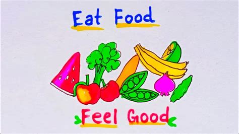 Poster Drawing, Easy Drawings, Feel Good, Nutrition, The Creator ...