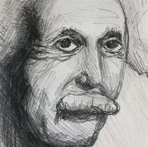 Albert Einstein | Sketches, Male sketch, Pencil sketch