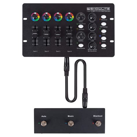 Dmx Lighting Controller Footswitch Shelly Lighting