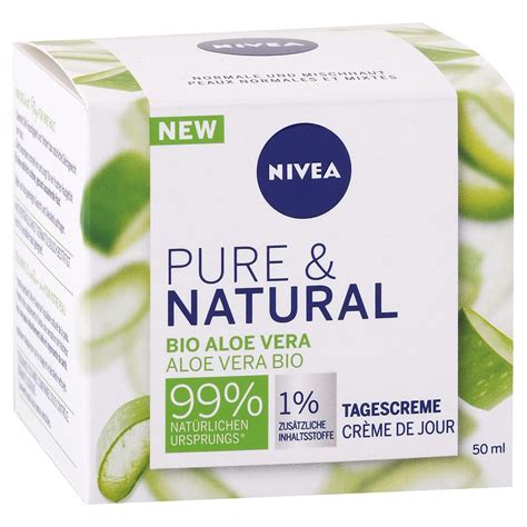 Nivea Denn Kr M S Bio Aloe Vera Pure Natural Ml