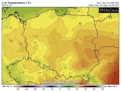 Prognoza Pogody Na Poniedzia Ek Wrze Nia Poprawa Aury W Ca Ym