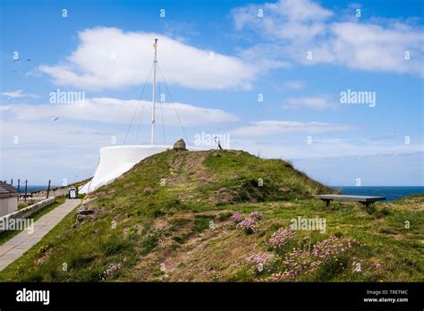 Visitor Centre In Former Coastguard Lookout Built On Inner Rampart Of