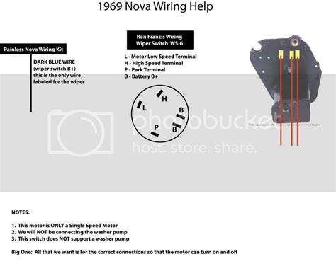 Wiper Switch Wiring Chevy Nova Forum