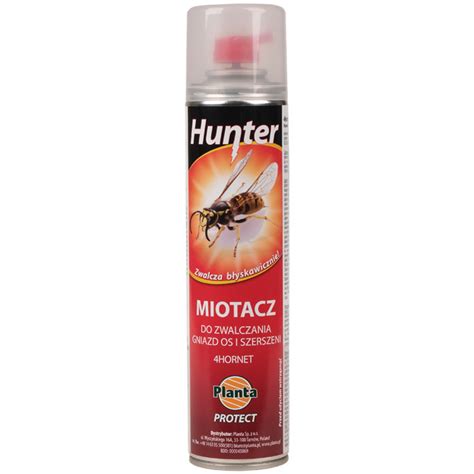 Preparat owadobójczy do zwalczania os i szerszeni Hunter 300ml