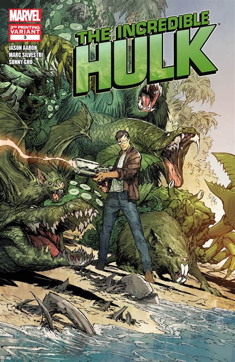 Incredible Hulk Second Printing Variant Nov Comic Art Work